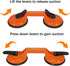 Floor Gap Fixer Tool for Laminate Floor Gap Repair Includes Heavy Duty Aluminum Suction Cup and Fiberglass Handle Rubber Mallet (Can't Use on Scra...
