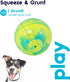Petstages Grunt N' Punt Tennis Ball - Fetch Ball Dog Toy...