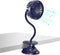 Clip on Fan Usb Battery Operated Desk Clip Fan with Emergency Power Bank, Baby Stroller Fan Rechargeable Personal Fan Flexible Neck 3 Speeds Great...
