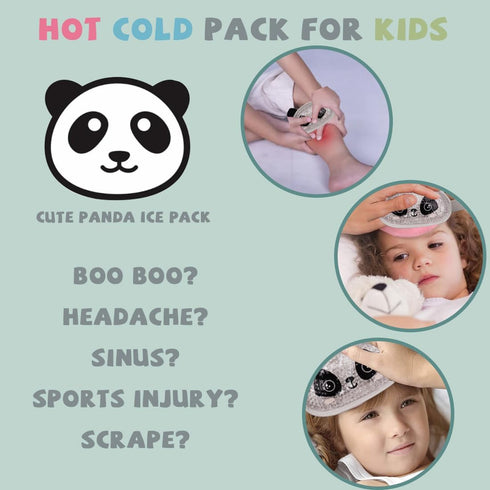 Boo Boo Ice Pack,Kids Reusable Hot Cold Ice Packs, Auxiliary Fever Reduction, Hot Cold Pack for Kid Injuries, Wisdom Teeth, Baby Colic, Gas and Up...