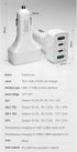 MOTONG USB C Fast Charging Car Charger, 4-Ports 40W Dual QC3.0 & Dual PD Cigarette Lighter Adapter Socket Compatible with iPhone 14/13/12 Pro/XS/G...