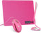Pink Mouse and Pad USB LED Light 3 in 1 Gift Comb Kids Mouse for Laptop Home Office Travel by SOONGO...