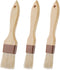 3 Pcs Pastry Brush, Natural Bristle Basting Brush, Cooking Brush, Food Brush, Butter Brush, Baster Brush, BBQ Brushes for Sauce, Kitchen Baking Br...