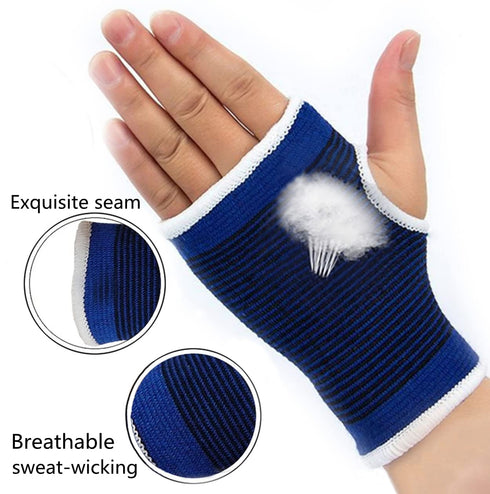 Palm Brace Wrist Support Sleeves (1 Pair), Everyday Use Wrist Brace, Compression Carpal Tunnel for Wrist Pain Relief, Fitness Gloves, Sports Glove...