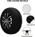 Spare Tire Cover Weatherproof Sun Protection Wheel Tire Cover Universal Fit Trailers RV SUV Truck Camper Travel Eagle...