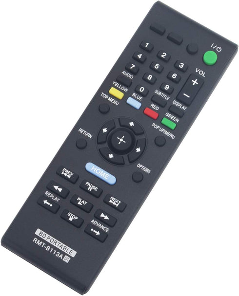 RMT-B113A RMTB113A Replace Remote Control fit for Sony Blu-ray Disc DVD Player BD BDP-SX90 BDP-SX910 BDP-SX1 BDP-SX1000 BDPSX90 BDPSX910 BDPSX1 BD...