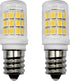 E12 LED Fridge Water Dispenser Light Bulb 2W(15W Replacement) 120V T5 Tubular Appliance Bulb for Chandeliers Home Lighting Refrigerator/Dryer Drum...