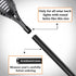 Flame Lamp Extension, Ground Stake and Joint Connector Kit to Make Solar Flashlight Torch Taller, 6 Sets, Black (ex-jo-gs-6)...