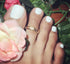 Toe Ring | Gold Coast 14K Gold Filled Adjustable Toe Ring | Attire for Your Toes | Gold Toe Rings for Women | Gold Foot Jewelry...