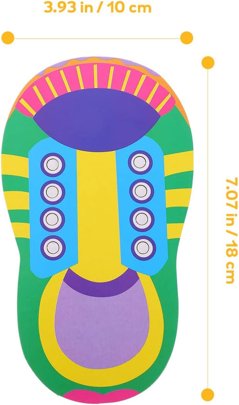 NUOBESTY Shoelace Threading Teaching Toys Learn to Tie Shoelaces Toy Kids Toddlers Fine Motor Skills Toy Early Educational Toys, 5 Sets …...