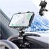 Car Phone Mount, ABS Cell Phone Holder for Car, 1400 Degree Rotation Dashboard Cell Phone Holder, Mobile Clip Stand for 3 to 7 inches Smartphones,...