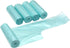 4 GALLON Bathroom Trash Bags, 5 Rolls/100 Counts Small HANDLES Garbage Bags for Office, Kitchen,Bedroom Waste Bin,Colorful Portable Strong Rubbish...