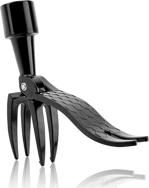 Heavy-Duty Stand Up Weed Puller Head Weed Picker Tool Gardening Hand Tools for Dandelion, Weeder Root Tool Made with Cast Steel No Bending,for Bac...