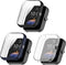 Screen Protective Case Compatible for Amazfit Bip 3 Pro/Bip 3 Smart Watch TPU Case Soft Ultra-Slim Screen Protector for Amazfit Bip3 Pro/Bip3 Bump...