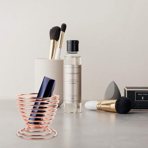 1 Pc Beauty Sponge Blender Holders Makeup Sponge Drying Stand Beauty Sponge Holder Storage Rack Egg Powder Puff Display Stand Sponge Storage, Rose...