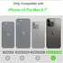 siduater Strap Holder Case for 6.7" iPhone 15 Pro Max with Kickstand, Shockproof Translucent PC Back Cover + Soft TPU Bumper with Adjustable Hand ...