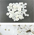 60 PACK Pearl Natural Shell Buttons,6 Sizes 2 Holes Mother of Pearl Sewing Buttons, 10mm/11.5mm/12.5mm/15mm/18mm/20mm Buttons for Sewing DIY Craft...