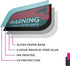 Security Camera Sticker CCTV Warning, Pack of 10 - UV & Weather Resistant Decal Label for Home, Windows, Car, & Office - Deter Criminals & Avoid T...