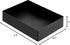 Amazon Basics Rectangular Plastic Desk Organizer, Accessory Tray, Black...