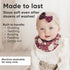 Copper Pearl Baby Bandana Drool Bibs for Drooling and Teething 2-Pack Fashion Bibs Gift Set for Girls “Scarlet...