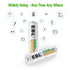 EBL Rechargeable AA Batteries, 2300mAh NiMH Precharged Home Basic Double AA Battery, Pack of 12...