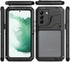 Galaxy S22 Plus Waterproof Case, Aluminum Metal Heavy Duty Tough Armour Full Body Protective Shockproof Drop Proof Hybrid Cover Military Outdoor S...