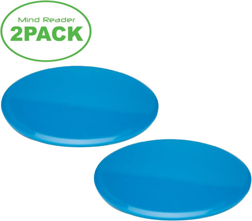 Mind Reader Fitness, Body Floor Sliders Exercise Equipment, Core Gliders, Gliding Discs, Set of 2, Blue, 2 Piece...