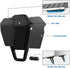 Portable Invisible Laptop Stand, Mini Aluminum Cooling Pad,Computer Keyboard Mount Kickstand,Ergonomic Lightweight Laptop Desk Stand (2pcs(black))...