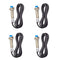 Inductive Proximity Sensor M12 LJ12A3-4-Z/BX Normally Open Detection Approach Switch 4mm NPN NO 3 Wire DC 6V-36V (4 Pack)...