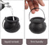 DIYASY Mini Plastic Cauldron,12 Pcs Witch Calderon Pot Black Buckets with Handle for Kids Halloween Candy St. Patrick's Coins Holder & Party Favor...