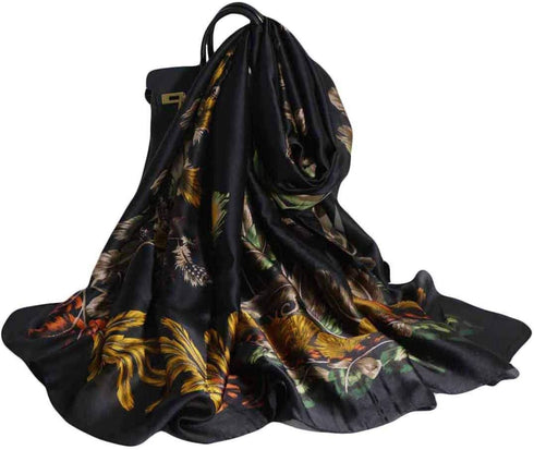 Acotavie Scarfs for Women Fashion Scarves Long Satin Silk Feeling Scarf Lightweight Sunscreen Shawls...