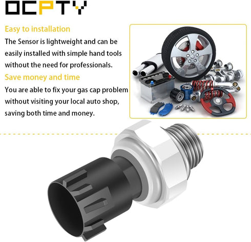 OCPTY Oil Pressure Sensor Switch 12673134 Fit for Chevy, for GMC, for Buick, for Cadillac, for Hummer - Silverado, Suburban, Tahoe, Impala, Trailb...