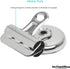 1InTheOffice Magnetic Clips 1.5 Inch - Heavy Duty Refrigerator Magnetic Clips - 1.3" (3), Clip Magnets...