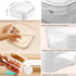 Food Storage Containers with Lids, Plastic Fridge Organizer Clear Bins, 350ml Sealed Food Containers, Reusable Takeaway Kitchen Freezer Storage Bo...