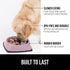 Gorilla Grip Slow Feeder Dog and Cat Bowls, Interactive Puzzle Toy for Dogs and Cats Food Training, Keeps Pets Busy and Prevents Puppy Overeating,...