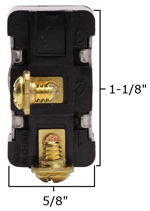 Fastronix SPST 20 Amp AC/DC Heavy Duty Toggle Switch 3 Pack...
