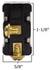 Fastronix SPST 20 Amp AC/DC Heavy Duty Toggle Switch 3 Pack...
