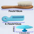 Baby Hair Brush with Wooden Handle&Silicone Baby Cradle Cap Brush Set, for Newborns & Toddlers-Natural Soft Goat Bristles-Ideal for Cradle Cap-Per...