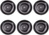 uxcell 2W 8 Ohm Micro Internal Speaker Magnet Loudspeaker 40mm Dia 6pcs...