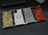 for iPhone 12 Pro Max 6.7" Bling Case Luxury Box Trunk Design Glitter Cute Gold Corner Soft TPU Cover with Ring Kickstand Holder Phone Skin,Gray...