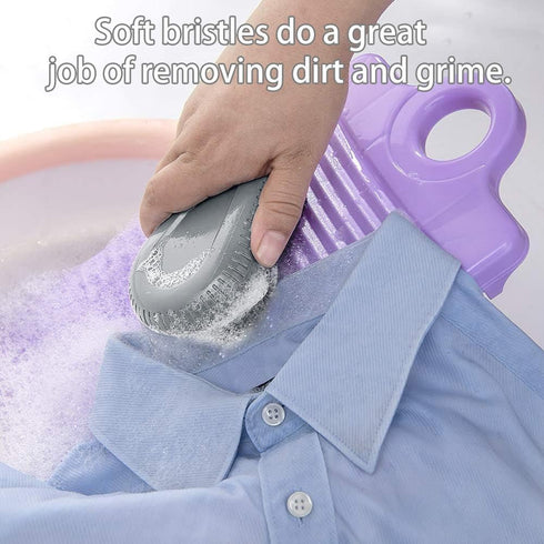 Cleaning Scrub Brush for Laundry Carpet - Carpet Cleaning Brush, Laundry Brush for Stains on Clothes, Scrub Brushes for Cleaning, Laundry Scrub Br...