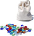 WE Games Replacement Glass Mancala Stones in Assorted Colors...