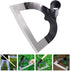 GANAZONO Scythe Tool Hoe Tool Agricultural Hoes Weeding Rake Heavy Duty Garden Cultivator Field Cotton Hoe Tool (Hoe) Hand Tools...