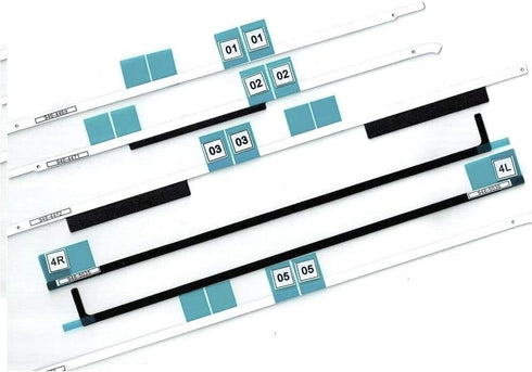 2X LCD Display Adhesive Strips Tape Sticker Compatible with Apple iMac A1418 21.5" 076-1437 >-1416 076-1422 2012 to 2015 Series...