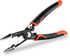 ValueMax 6-in-1 Wire Stripper, 8.5" Wire Stripper and Crimping Tool, CR-V Multifunctional Professional Wire Stripper Cutter for Electric Cable...