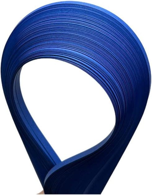 Quilling Strips 5mm Paper Quilling Set Solid Color Star Origami Paper DIY Hand Crafts Single Color Quilling Paper Filigee Strips Royal Blue...