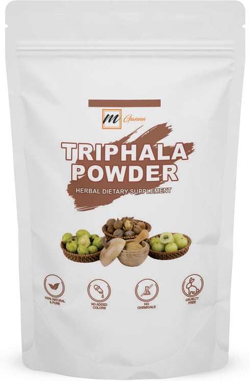 100% Natural Triphala Powder for Glowing Skin and Health Care 100 GMS / 0.22 LBS...