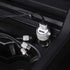Bling Car Charger with USB Cable Set,Luxury Crystal Car Accessories Kits for Girls & Women,Rhinestone Dual USB Car Charger with Bling 3 in 1 Nylon...