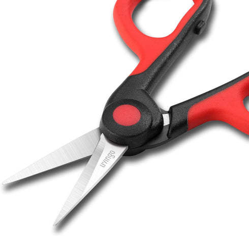 LIVINGO 4.5” Small Sharp Embroidery Scissors, Precise Detail Pointed Tip Stainless Steel Shears for Cutting Fabric, Needlework Thread Yarn Craft S...