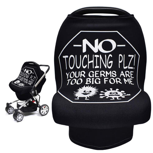 Metplus Car Seat Covers for Babies, Metplus Infant Carseat Canopy Nursing Breastfeeding Cover, Stretchy Carrier Cover for Stroller Shopping Cart, ...